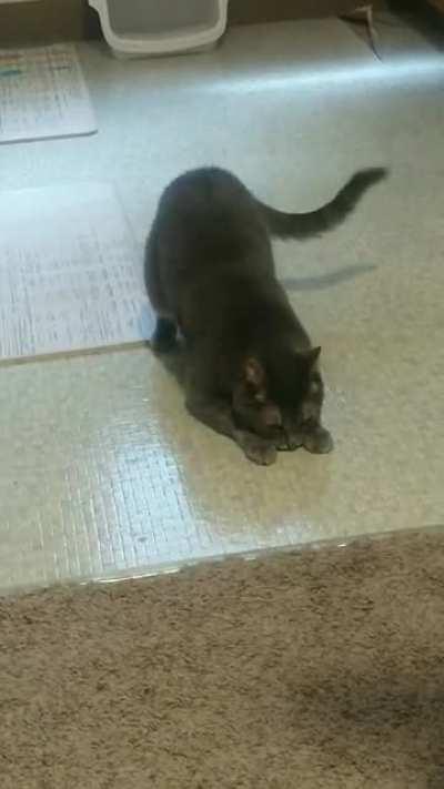 Scary mark on the floor