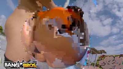 Franceska anal outdoor