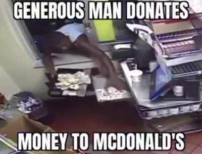 Donating to charity