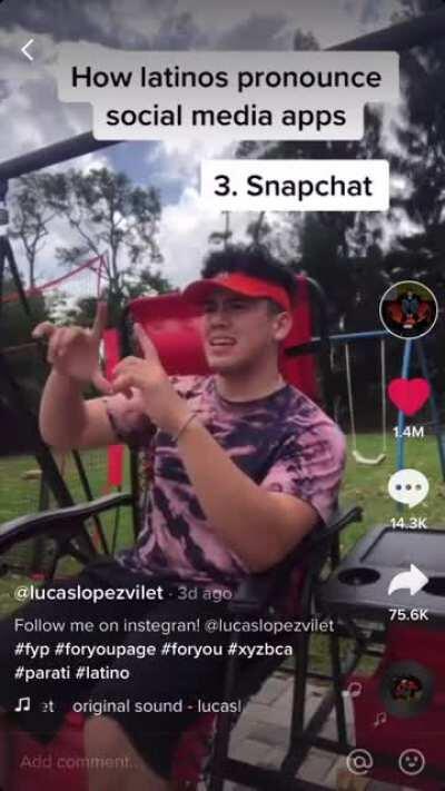 My cousins from PR when they try to speak english