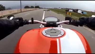 Not a car but definitely a few idiots with similar results.