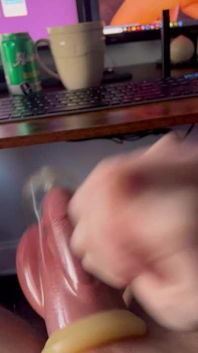 Punching My Bullmaster Tube And Watching Porn