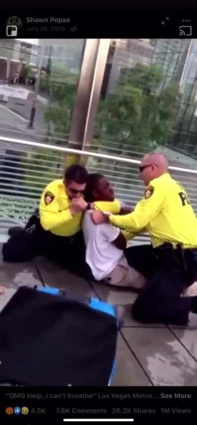 this is because he was selling WATER w/o a permit. do you hear how terrified this man was?