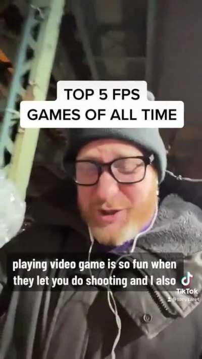 The Top 5 FPS Games Of All Time