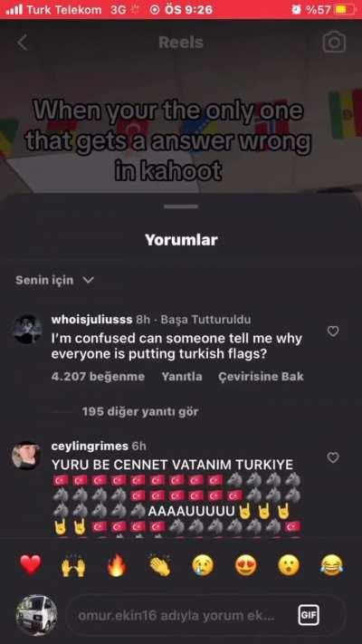 TURKEY MENTIONED 🗣🇹🇷🐺