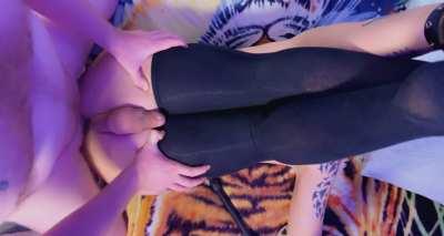 Co-worker and I having Fun after our shift💕