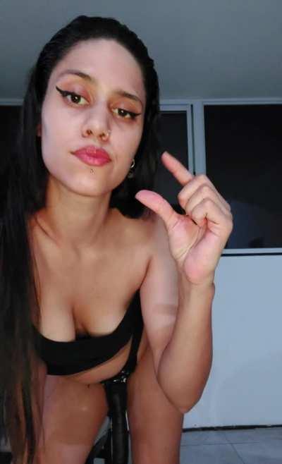 your clitty is nothing compared to my cock