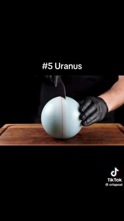 If you cut the Sun or a planet, what would it look like inside? (Ai)