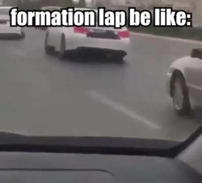 formation lap