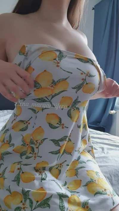 I love making my perfect tits bounce