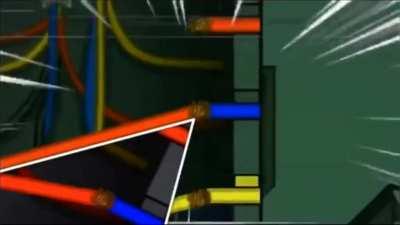 yellow kinda sus, he's staying there for too long