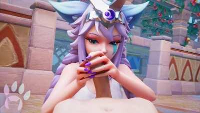 Io - Tease Handjob By The Goddess (KittysSmut)