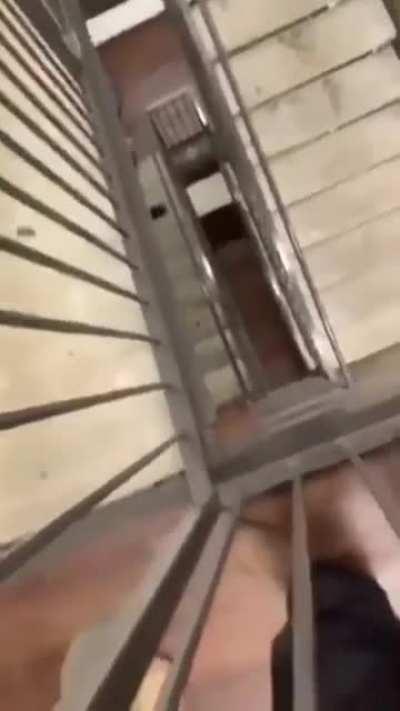 Stairs are not a slide.