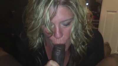 Baltimore beauty sucking BBC