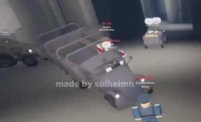 When the truck got lowkey destroyed by a moped