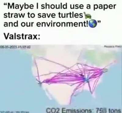 i am so full of carbon emissions yum