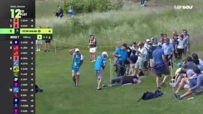 Peter Uihlein just killed a guy.