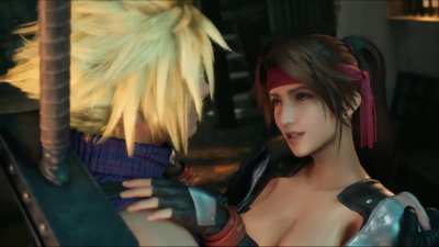 final fantasy 7 jessie topless mod