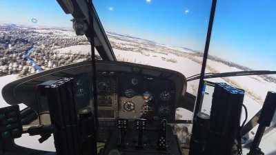 Sim rig in action