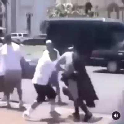 Batman got caught getting his ass beat