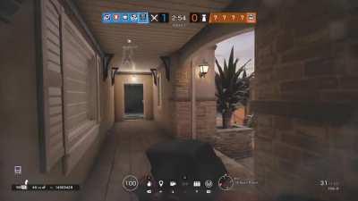 My knife sent him to the shadow realm