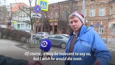 This russian man said what we all think, don't we?