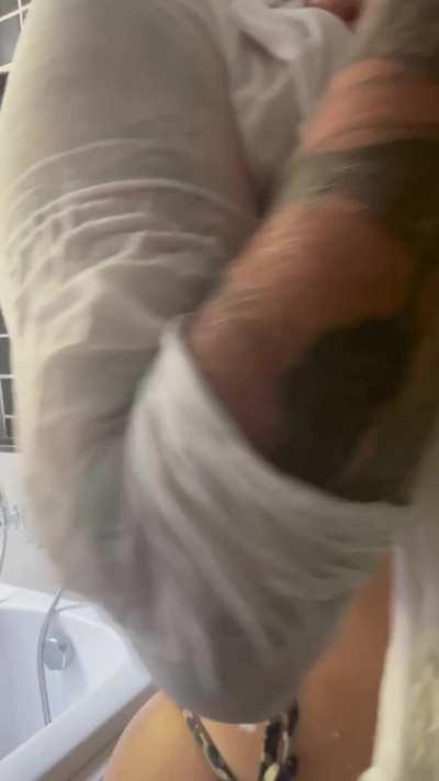 Busty fuck doll deserves your biggest load on her milkers 