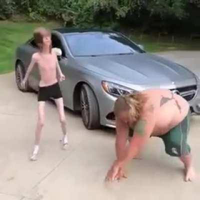 Two chads dancing also which ones dancing do you like more i like the guy on the left