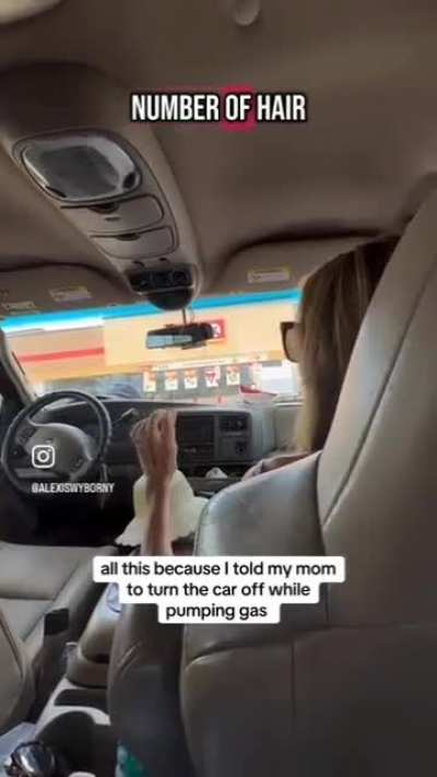 Daughter told mom to turn car off while pumping gas she says it’s God’s will