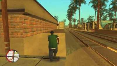 POV: CJ is useless, so you have to follow the damn train yourself.