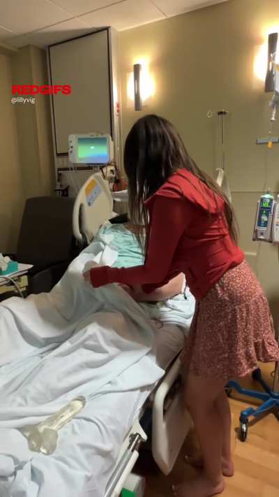 I made friends with a patient