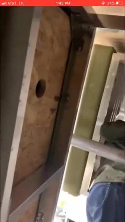 Rare footage from inside the McDonald's at the El Paso Walmart. 22 people would be killed and 24 injured after Patrick Crusius opened fire on shoppers in a targeted attack against Hispanics. If you look on the left you can see someone shot and killed at t