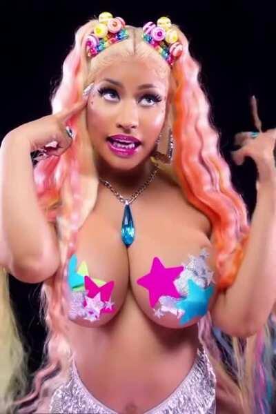 Nicki's boobs are supreme