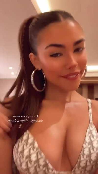 how many ropes of cum are you giving to Madison Beer