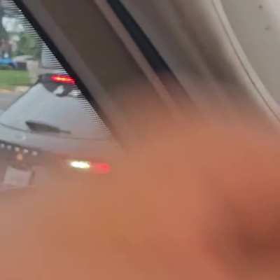 Road rager could hear 3 cars away