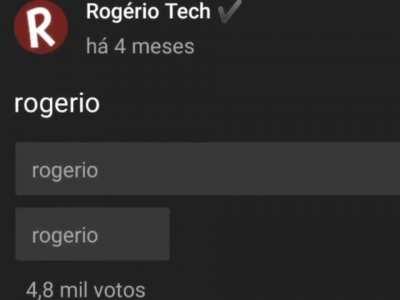 Rogerio Tech 👍