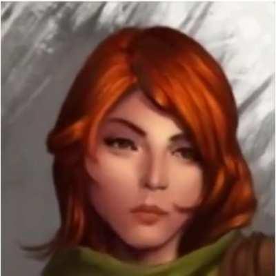 I made the Dame Da Ne meme, with Windranger. (I'm sorry)
