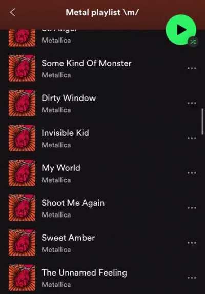 What is my personality based on my metal playlist, I’m curious