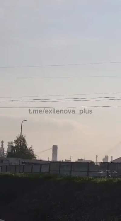 Moscow oil refinery has been attacked by 