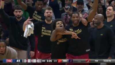 [Highlight] Strus posters Ausar Thompson and then Garland hits the transition three