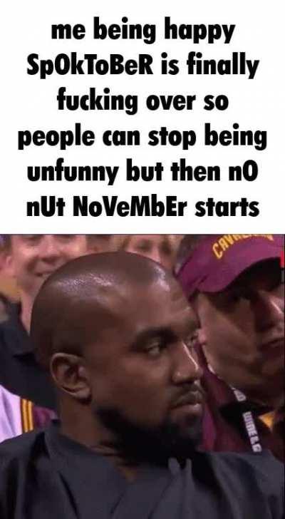 No nut november is very funny 👍🏻👍🏻