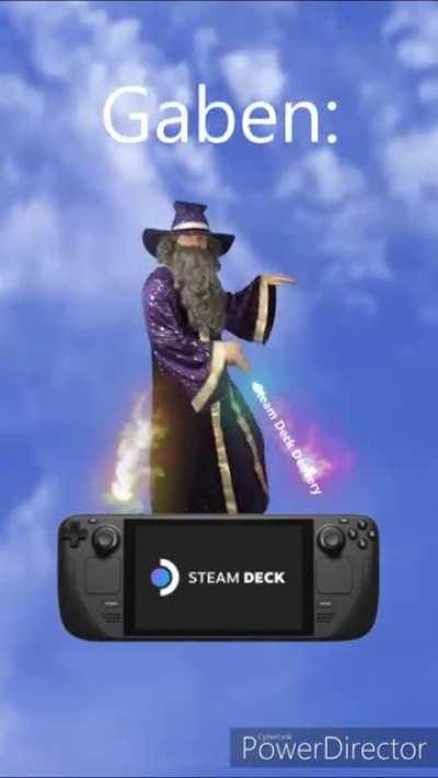 Steam Deck Email Received (meme)