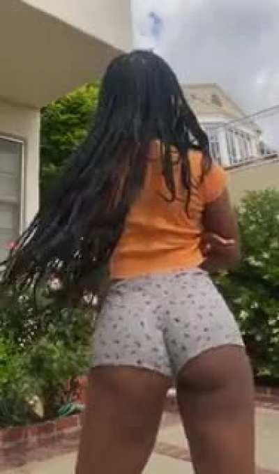 One from her main TikTok account