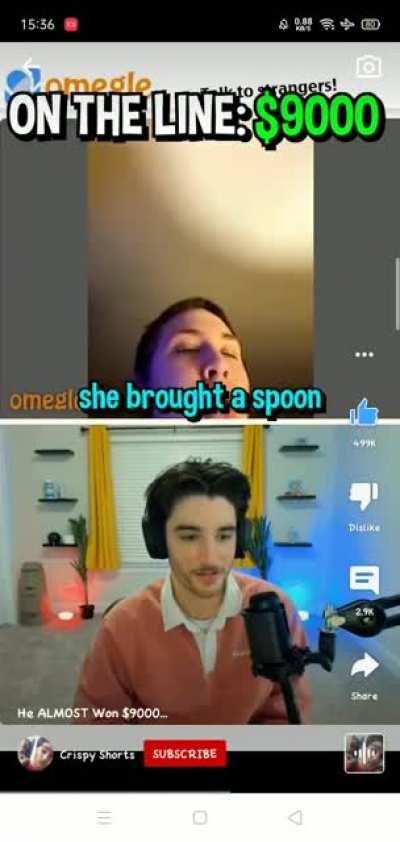 Yeah she's speechless