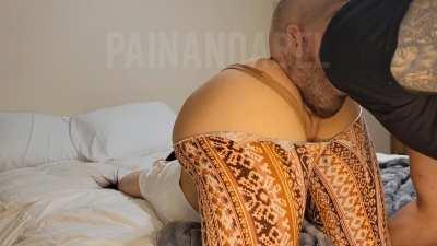 Chivalry isn’t dead :,) he ripped my pants apart to fuck me