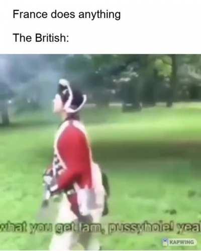 The British bully the French