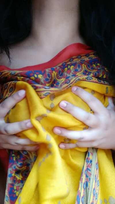 Teasing in the front, being fingered in the back..sugar baby life I say🤤