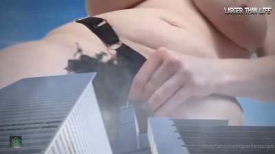 Ginger loves giantess growth! 😍