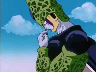 Megatron when he tries a small bite of that dark energon