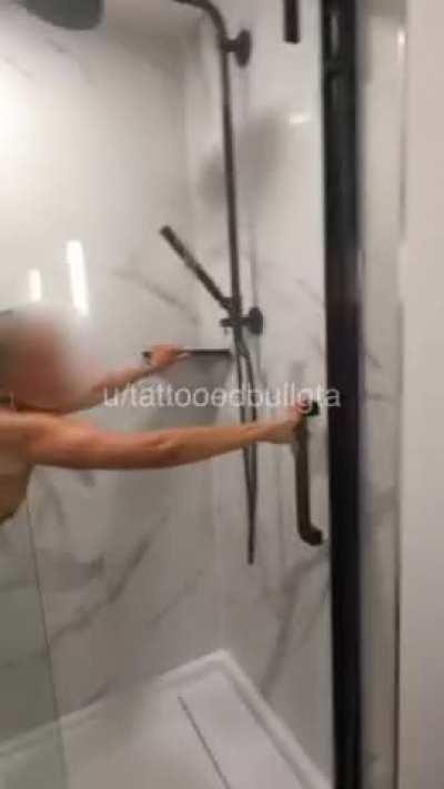Hotwife u/pristine_project5149 husband caught us going at it for round 2 in the hotel shower 🚿